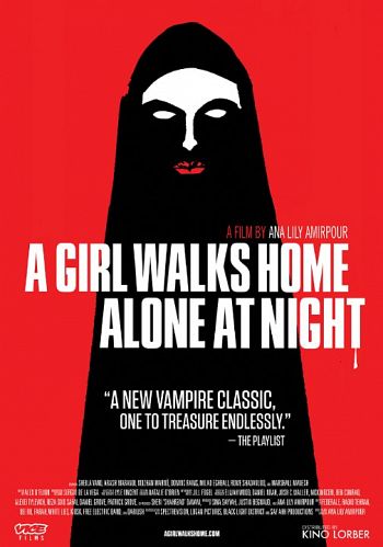 A Girl Walks Home Alone at Night (2014) (Persian)